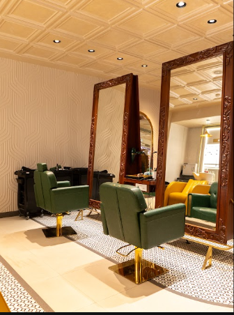 Well-groomed royal beard client at RAWLS SALON men's grooming studio